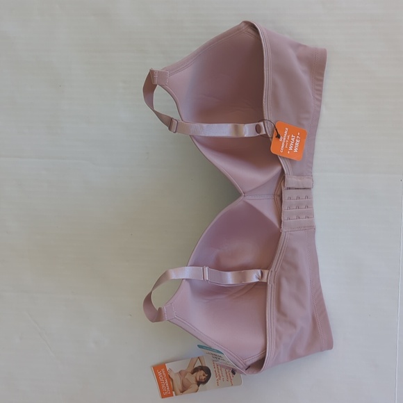 NWT Simply Perfect by Warner's Underwire Contour Poke-Free Comfort Bra XL Mauve - Picture 8 of 12